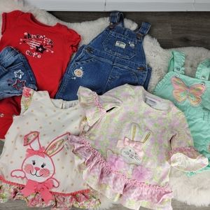 6-Piece 6-9M Girls Bundle